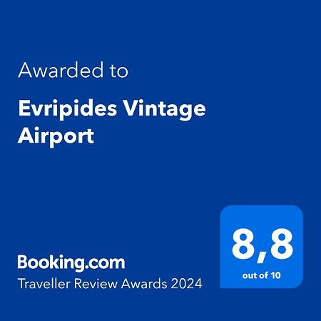 Evripides Vintage Airport Lägenhet Spáta Exteriör bild