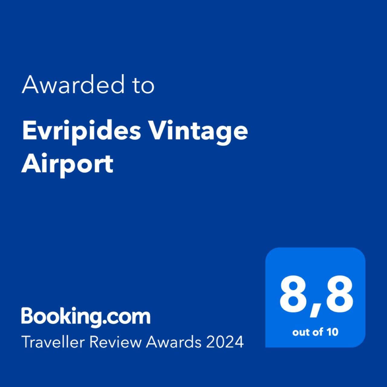 Evripides Vintage Airport Lägenhet Spáta Exteriör bild